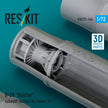 Convair B-58 Hustler Exhaust Nozzles for Italeri kit (3D Printed) Scale 1:72 ResKit RSU72-0146 for Aircraft Model Kit