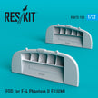 FOD for McDonnell Douglas F-4 Phantom II Fujimi kit Scale 1:72 ResKit RSU72-0150 for Aircraft Model Kit
