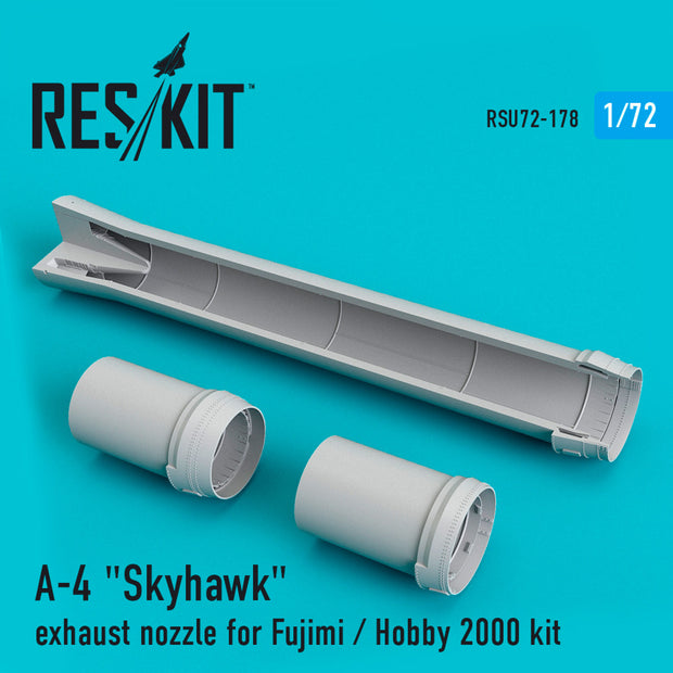 Douglas A-4 Skyhawk Exhaust Nozzle for Fujimi / Hobby 2000 kit Scale 1:72 ResKit RSU72-0178 for Aircraft Model Kit