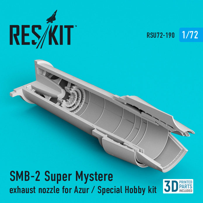 SMB-2 Dassault Super Mystère Exhaust Nozzle for Azur / Special Hobby kit Scale 1:72 ResKit RSU72-0190 for Aircraft Model Kit