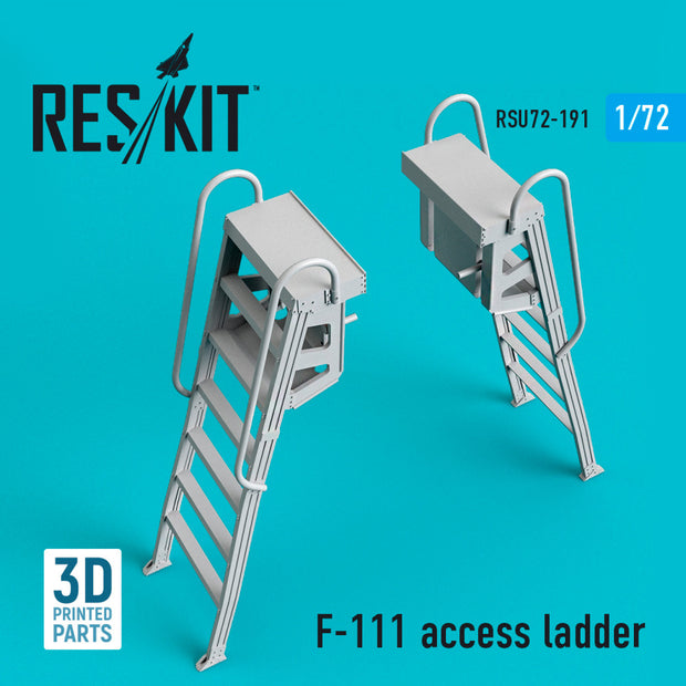 F-111 Access Ladder (3D Printing) Scale 1:72 ResKit RSU72-0191 for Aircraft Model Kit