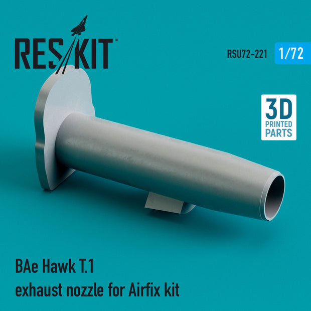 BAe Hawk T.1 Exhaust Nozzle for Airfix kit (3D printing) Scale 1:72 ResKit RSU72-0221 for Aircraft Model Kit