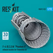 McDonnell Douglas F-4 (B, C, D, N) Phantom II Exhaust Nozzles for Finemolds kit (3D Printed) Scale 1:72 ResKit RSU72-0233 for Aircraft Model Kit