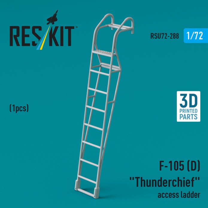 Republic F-105D Thunderchief Access Ladder (1 pcs) (3D Printed) Scale 1:72 ResKit RSU72-0288 for Aircraft Model Kit