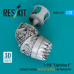 Lockheed Martin F-35B Lightning II Exhaust Nozzle (Vertical Landing) for Tamiya kit (3D printed) Scale 1:72 ResKit RSU72-0291 for Aircraft Model Kit