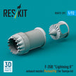 Lockheed Martin F-35B Lightning II Exhaust Nozzle (Parked/Fly) for Tamiya kit (3D printed) Scale 1:72 ResKit RSU72-0292 for Aircraft Model Kit