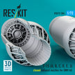 F-15 (A, B, C, D, E, J) closed exhaust nozzles for GWH kit (3D Printed) Scale 1:72 ResKit RSU72-0304