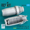F-15 (A, B, C, D, E, J) closed exhaust nozzles for GWH kit (3D Printed) Scale 1:72 ResKit RSU72-0304