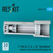 F-104 (A, C, D, J, G) Starfighter exhaust nozzle for Revell/Monogram kit (3D Printed) Scale 1:72 ResKit RSU72-0315
