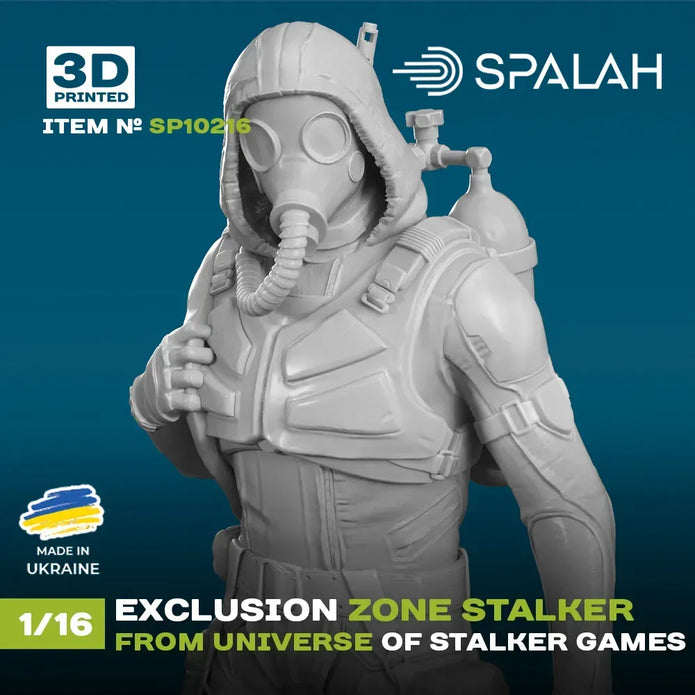 Spalah SP10216 Figure Exclusion zone stalker from universe of STALKER Scale 1:16
