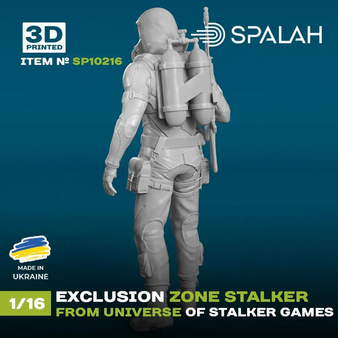 Spalah SP10216 Figure Exclusion zone stalker from universe of STALKER Scale 1:16