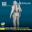 Spalah SP10216 Figure Exclusion zone stalker from universe of STALKER Scale 1:16