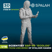 Spalah SP10316 Figure Scientist SSP-99 Ecologist from universe of STALKER Scale 1:16