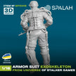 Spalah SP10416 Figure Armored suit exoskeleton from universe of STALKER Scale 1:16
