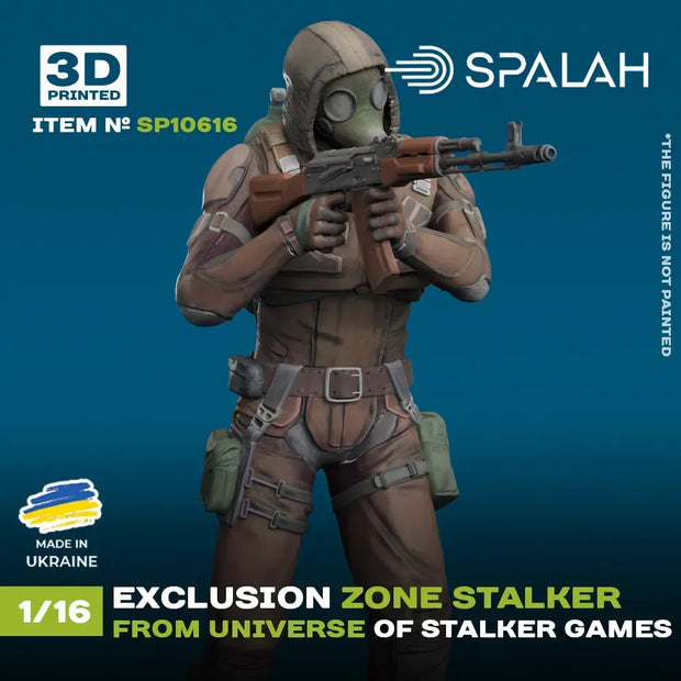 Spalah SP10616 Figure Exclusion zone stalker from universe of STALKER Scale 1:16