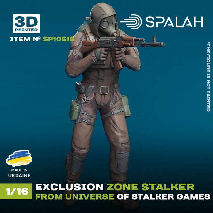 Spalah SP10616 Figure Exclusion zone stalker from universe of STALKER Scale 1:16