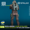 Spalah SP10616 Figure Exclusion zone stalker from universe of STALKER Scale 1:16