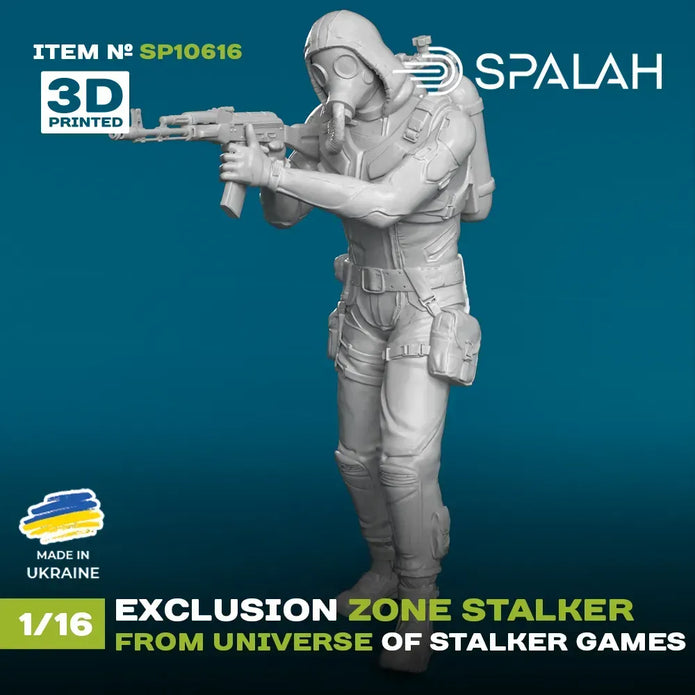 Spalah SP10616 Figure Exclusion zone stalker from universe of STALKER Scale 1:16