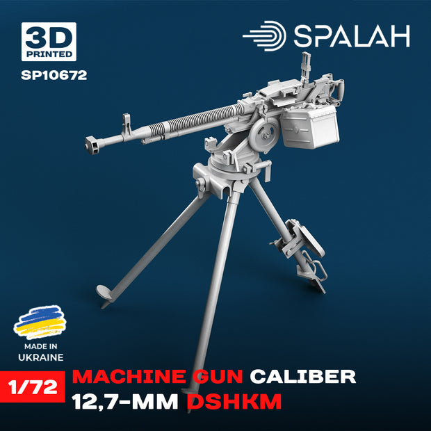 Spalah SP10672 Scale model "Machine gun caliber 12.7-mm "DShKM" Scale 1:72