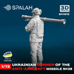 Spalah SP11972 Ukrainian anti-aircraft gunner of the anti-aircraft missile system 9K38 Scale Figure Model 1:72