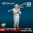 Spalah SP11972 Ukrainian anti-aircraft gunner of the anti-aircraft missile system 9K38 Scale Figure Model 1:72