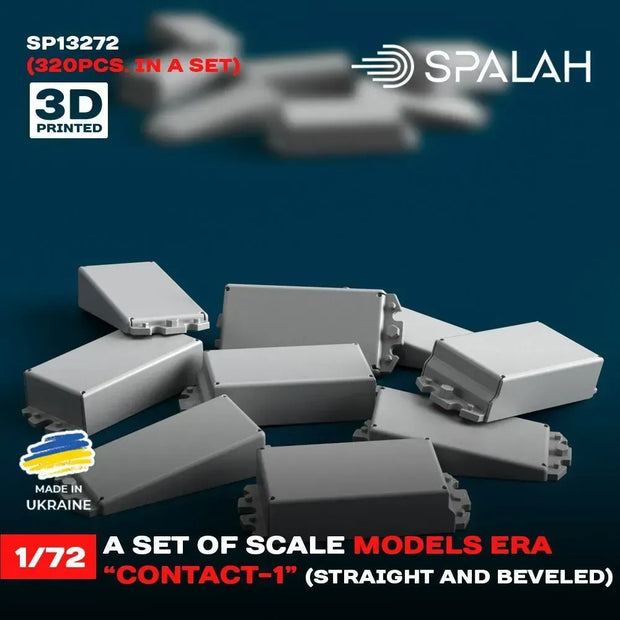 Spalah SP13272 Models ERA Contact-1 straight and beveled (320 pcs) Scale Model Kit for Diorama 1:72