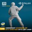 Spalah SP13735 Figure Assistant charger of M777 Howitzer Scale 1:35 | Detailed 3D Printed Resin Kit