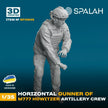 Spalah SP13935 Figure Horizontal gunner of M777 Howitzer Scale 1:35 | Detailed 3D Printed Resin Kit