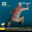 Spalah SP14335 Figure Exclusion zone mutant Snork from STALKER universe Scale 1:35 | Detailed 3D Printed Resin Kit