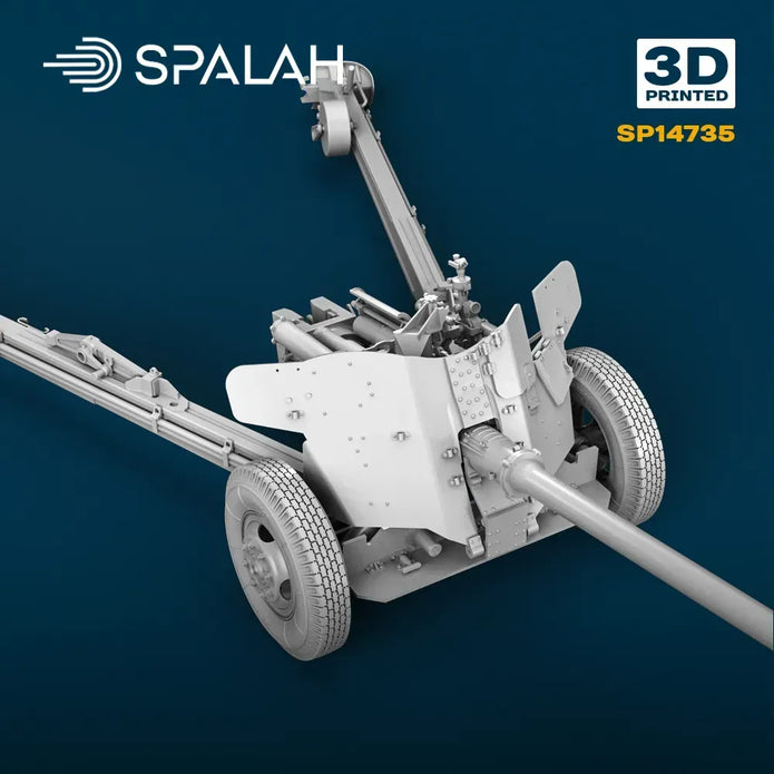Spalah SP14735 MT-12 Rapira Scale Model Kit 1:35 | Detailed 3D Printed Resin Kit