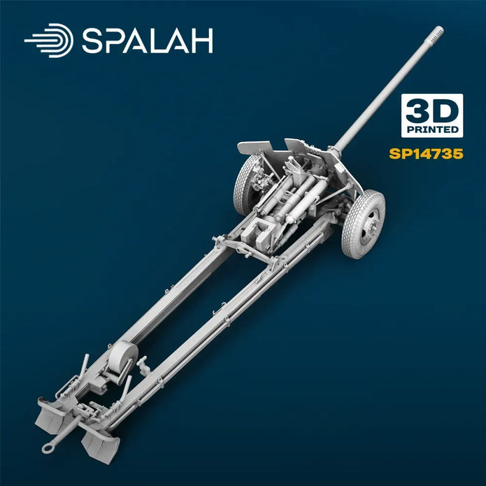 Spalah SP14735 MT-12 Rapira Scale Model Kit 1:35 | Detailed 3D Printed Resin Kit