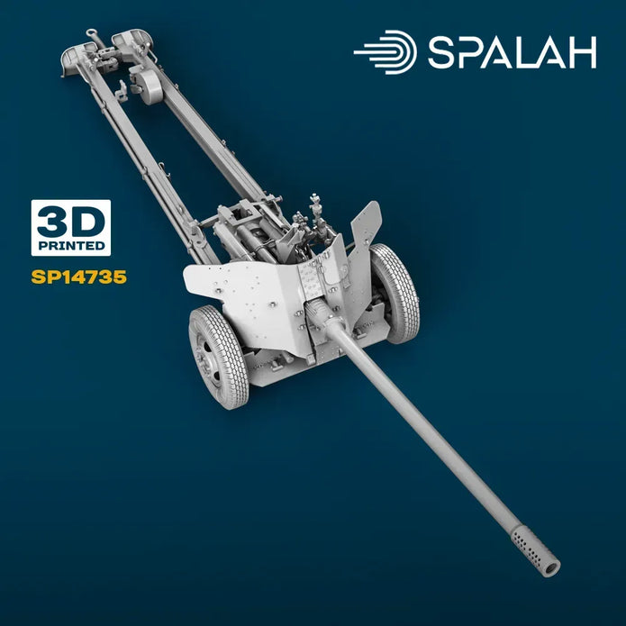 Spalah SP14735 MT-12 Rapira Scale Model Kit 1:35 | Detailed 3D Printed Resin Kit