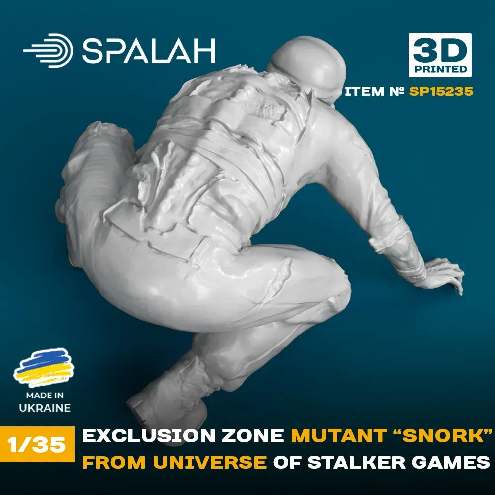 Spalah SP15235 Figure Exclusion zone mutant Snork from STALKER universe Scale 1:35