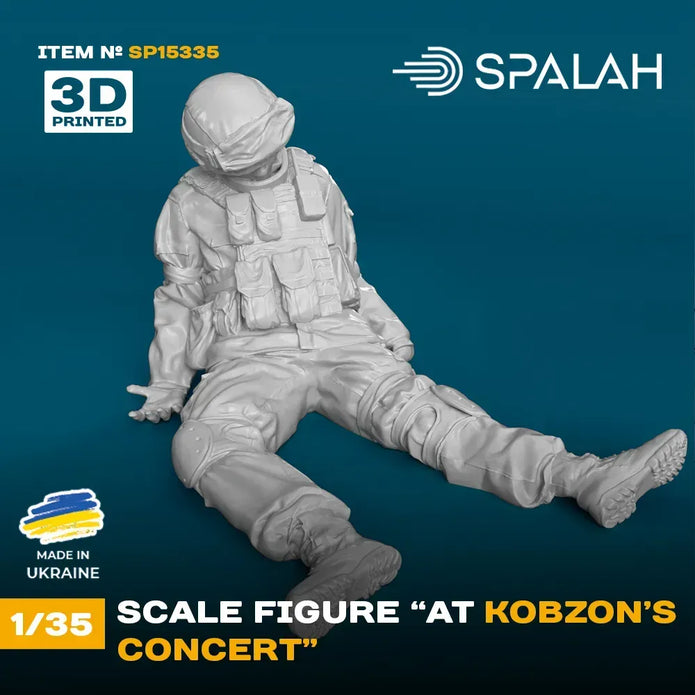 Spalah SP15335 Figure At Kobzon's concert Scale 1:35 | Detailed 3D Printed Resin Kit