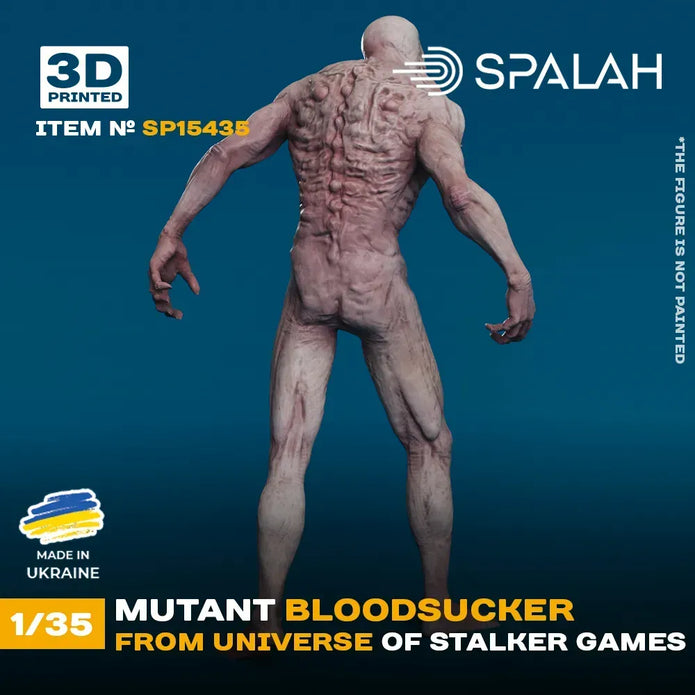 Spalah SP15435 Figure Mutant Bloodsucker from STALKER universe Scale 1:35 | Detailed 3D Printed Resin Kit