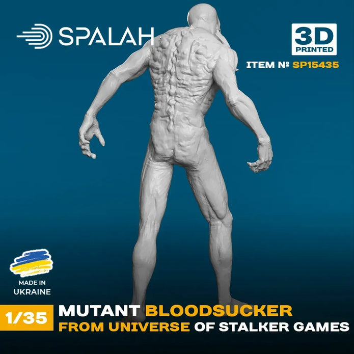 Spalah SP15435 Figure Mutant Bloodsucker from STALKER universe Scale 1:35 | Detailed 3D Printed Resin Kit