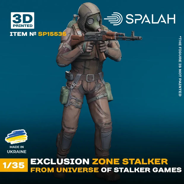 Spalah SP15535 Figure Exclusion Zone Stalker from STALKER universe Scale 1:35