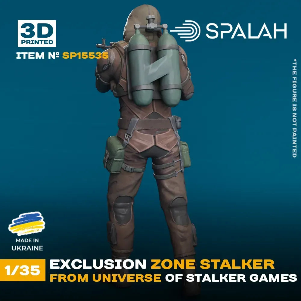 Spalah SP15535 Figure Exclusion Zone Stalker from STALKER universe Scale 1:35