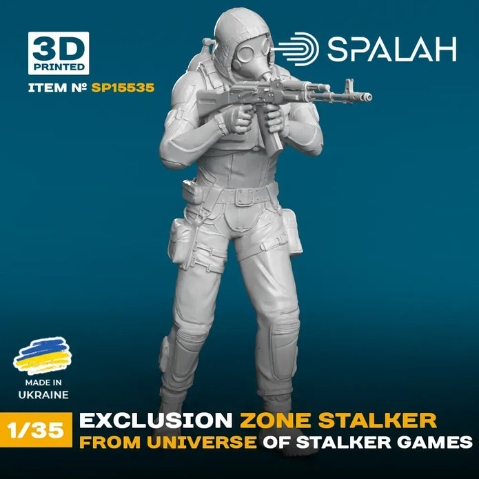 Spalah SP15535 Figure Exclusion Zone Stalker from STALKER universe Scale 1:35