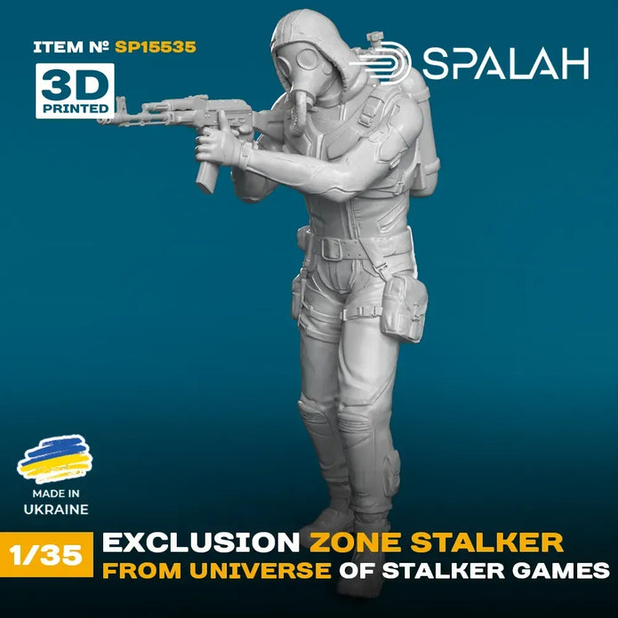Spalah SP15535 Figure Exclusion Zone Stalker from STALKER universe Scale 1:35