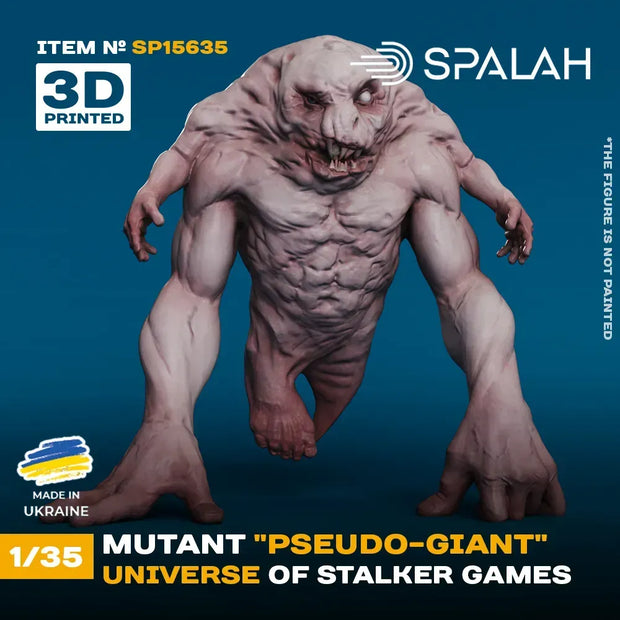 Spalah SP15635 Figure Pseudogiant mutant from STALKER universe Scale 1:35 | Detailed 3D Printed Resin Kit