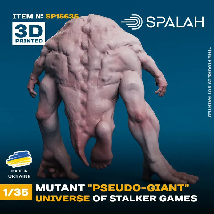 Spalah SP15635 Figure Pseudogiant mutant from STALKER universe Scale 1:35 | Detailed 3D Printed Resin Kit