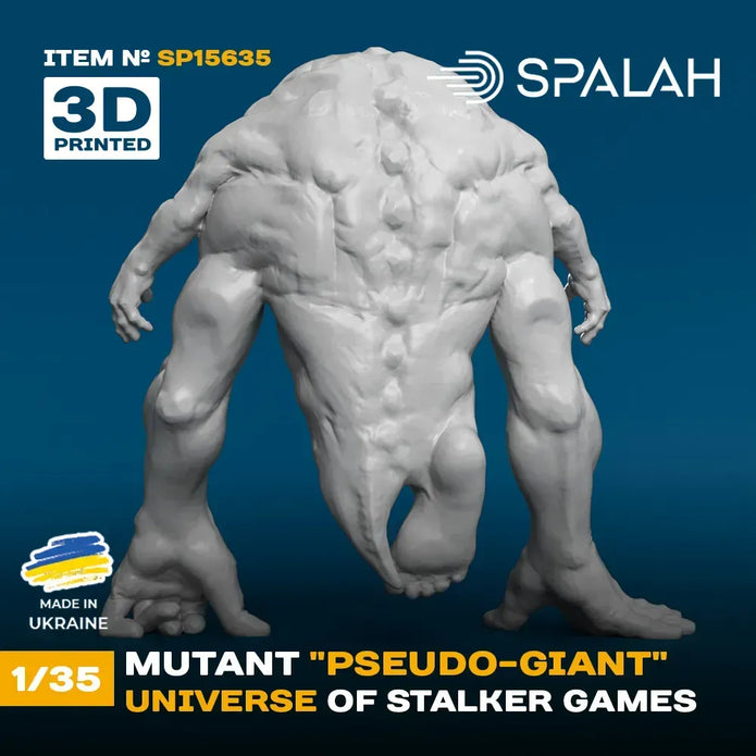 Spalah SP15635 Figure Pseudogiant mutant from STALKER universe Scale 1:35 | Detailed 3D Printed Resin Kit