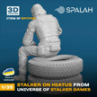 Spalah SP17135 Figure Stalker on hiatus from universe of STALKER Scale 1:35 | Detailed 3D Printed Resin Kit