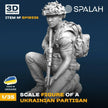 Spalah SP19335 Figure Ukraininan partisan Scale 1:35 | Detailed 3D Printed Resin Kit