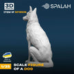 Spalah SP19535 Dog Scale Figure 1:35 | Detailed 3D Printed Resin Kit