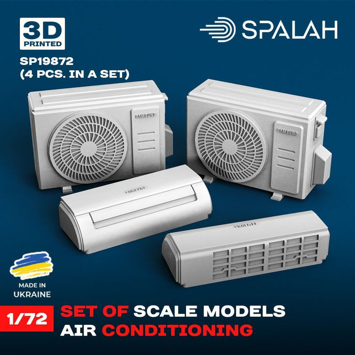 Spalah SP19872 Scale model "Air conditioning", (2 pcs.) Scale 1:72