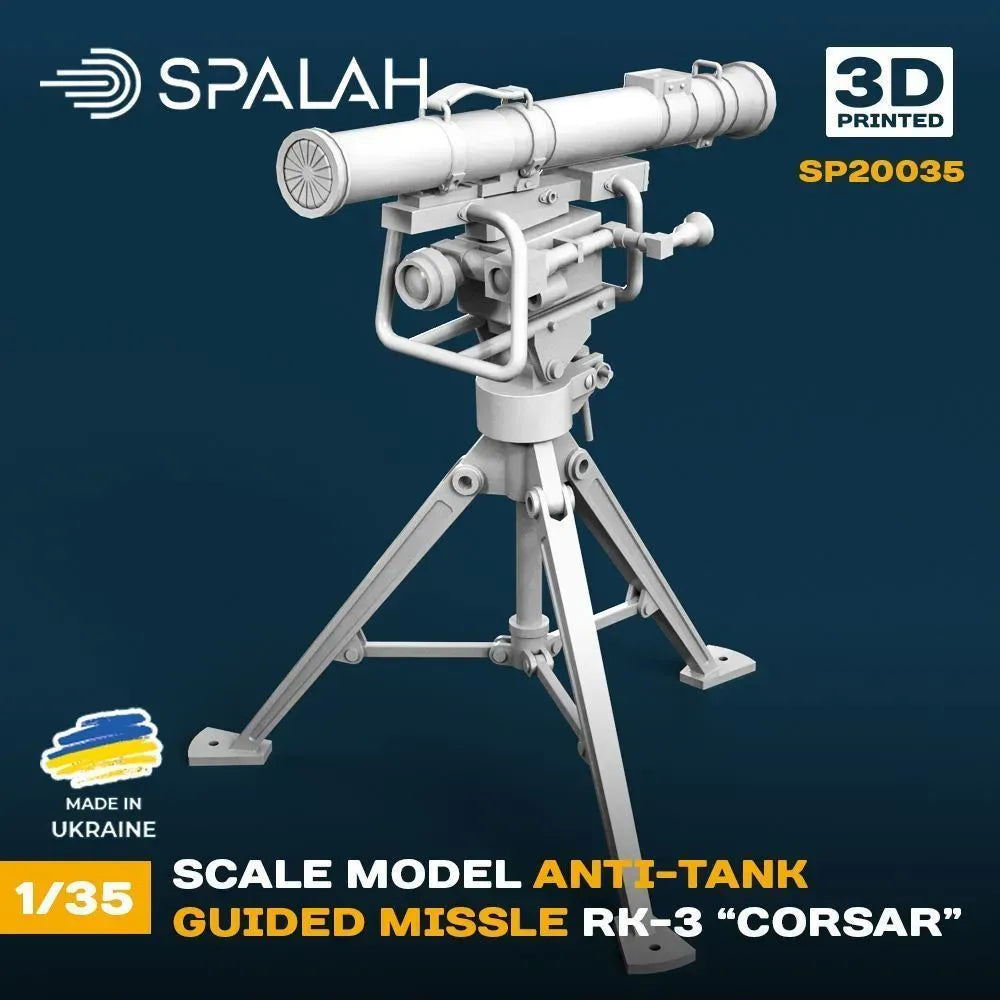 Spalah SP20035 Model RK-3 Corsar Scale Model Kit 1:35 | Detailed 3D Printed Resin Kit