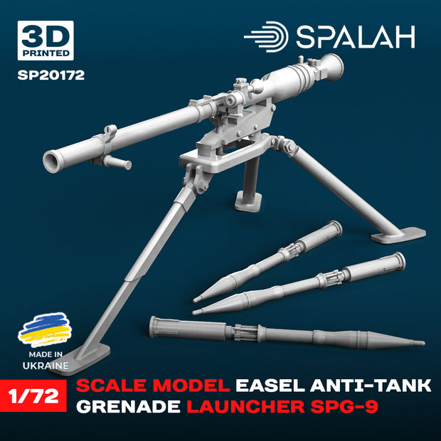 Spalah SP20172 Scale model "Easel anti-tank grenade launcher SPG-9" Scale 1:72