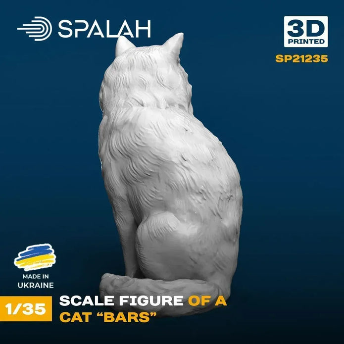 Spalah SP21235 Figure Cat Bars Scale 1:35 | Detailed 3D Printed Resin Kit
